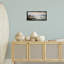 Art mural sur toile flottant encadré "Coastal Lighthouse Waves" par Petal Prints Design-1880161727-1880161720