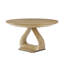 Essence Round Solid Oak Dining Table-2025354573