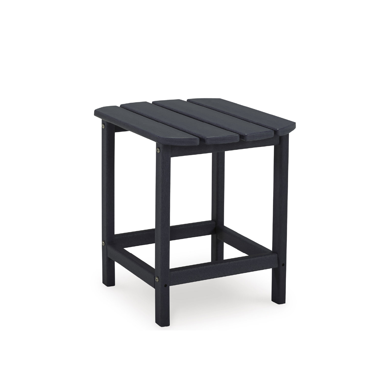 Emory HDPE Side Table, Black