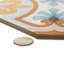 Vaudeville Octagon Deco Diglas W/Taco 7-7/8 In. X 7-7/8 In. Porcelain Floor And Wall Tile-879507550