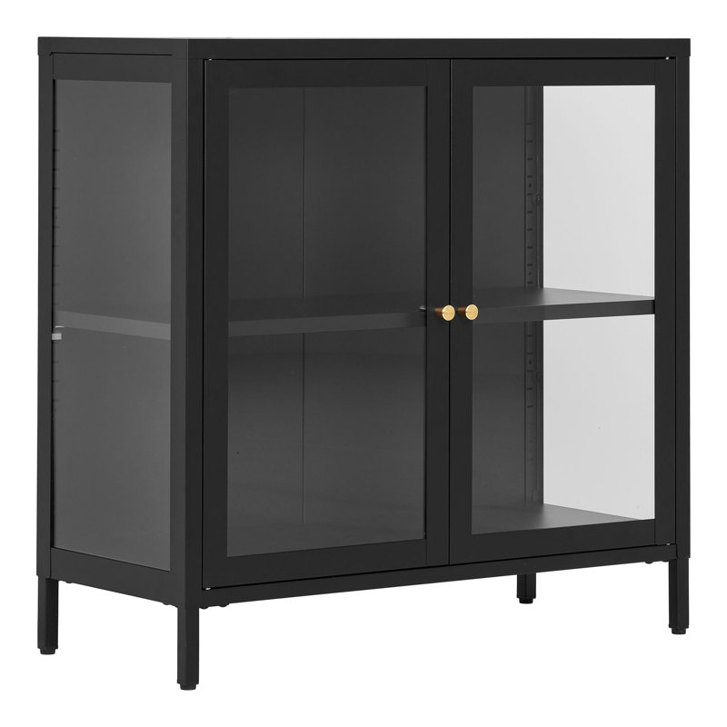 Shasa Display Cabinet, Black