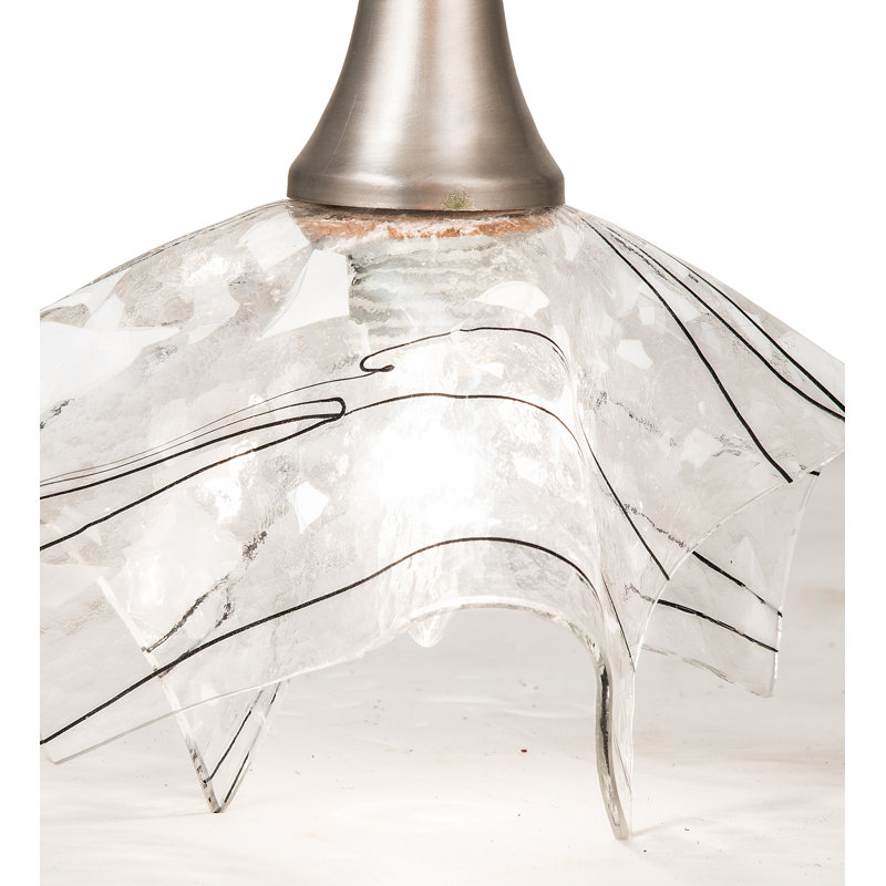 Luminaire suspendu unique en forme de cloche à 1 lumière Kayme Branches