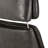 Mid Century Genuine Leather Recliner Lounge Chair With Ottoman-120950976