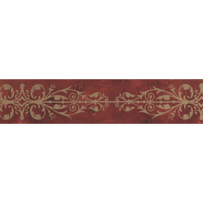 Bordure de papier peint damassé L 15 pi x l 5,25 po Koepp