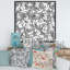 Formes monochromes organiques IV - Impression sur toile-67466486-67466496