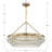Alena 6 - Light Dimmable Tiered Chandelier