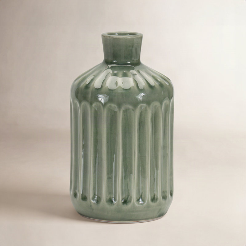 Vase de table Dawnella, H 7,25 po x l 4,75 po x P 4,75 po