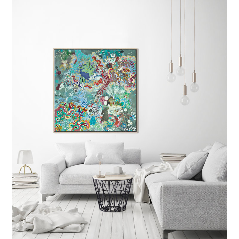 Empiezo A Ver 2 by Lia Porto - Wrapped Canvas Print, 102cm H x 102cm W x 3.8cm D