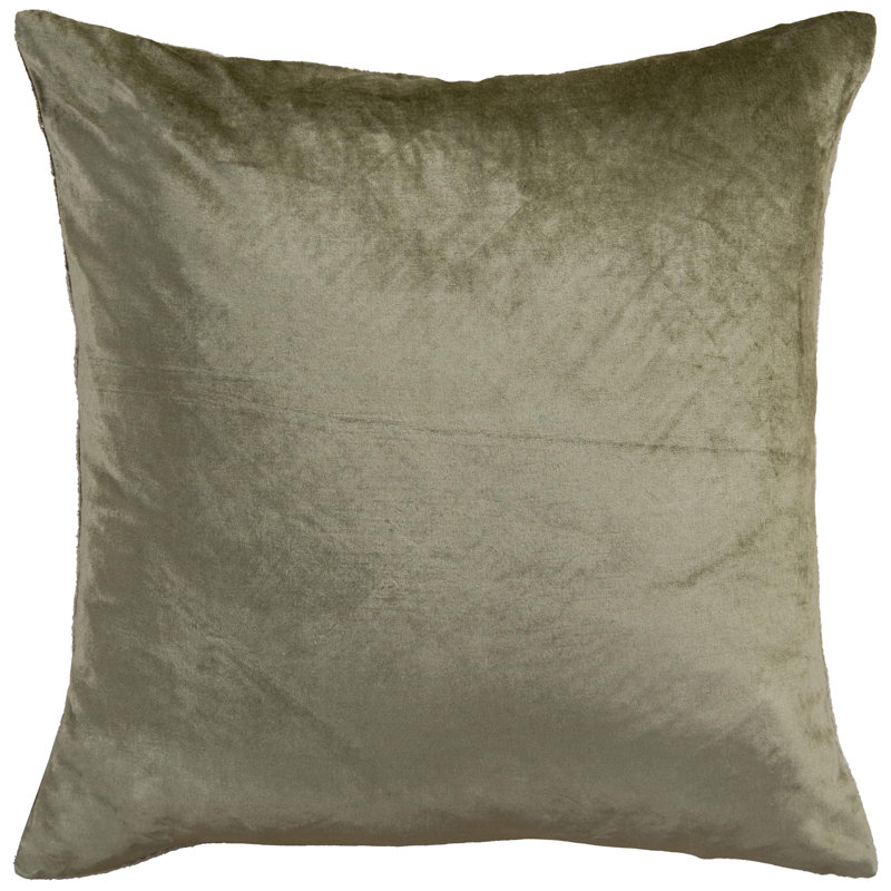 Coussin décoratif en duvet et bourre glamour