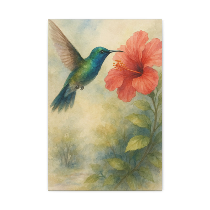 Aaroon Single Picture Frame Print on Canvas, 60.96 cm H x 40.64 cm W