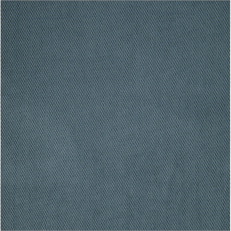 Fauteuil à oreilles de luxe moderne en tissu d'ameublement en chenille avec pieds dorés et ressorts ensachés 1 pièce, Bleu