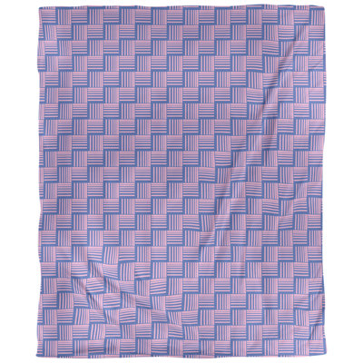 Tissu basketweave contrast