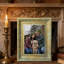 Cadre photo or antique 1PC pour photos et affichage de voyage 8 "x 10"