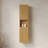 59" Tall Bathroom Wall Mounted Cabinet, Narrow Storage Cabinet With Doors And Shelves, Suitable For Small Spaces, Applicable To Bathroom, Living Rooms And Laundry, Corolla Oak Woodgrain Color-1546936463