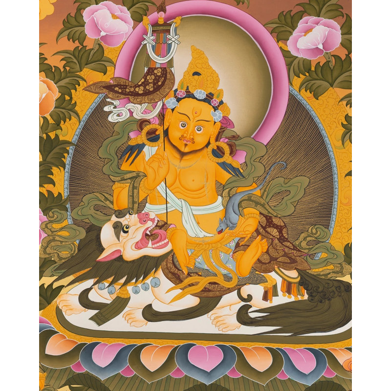 Namtose Bouddha Thangka (Thangka sans brocart)