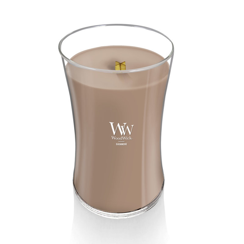 Grande bougie sablier WoodWick® Praline, Chevreuil