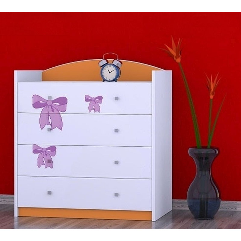 Nickell Chest of Drawers, Orange