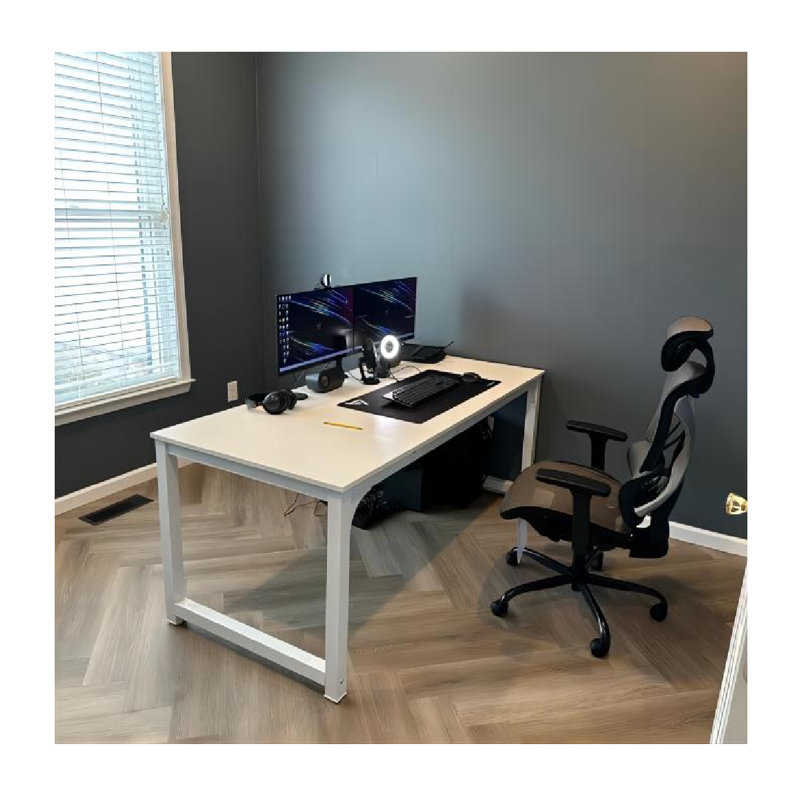 Dorether Ergonomic Computer Desk, White