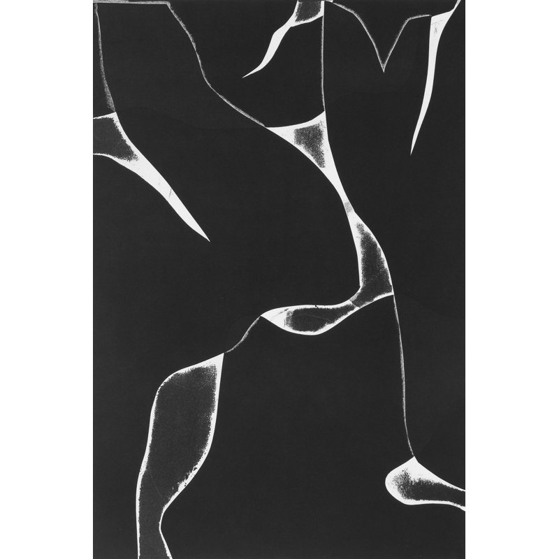 Night Bloom II by Rob Delamater - Painting, 30 cm H x 20 cm W, Wrapped Canvas