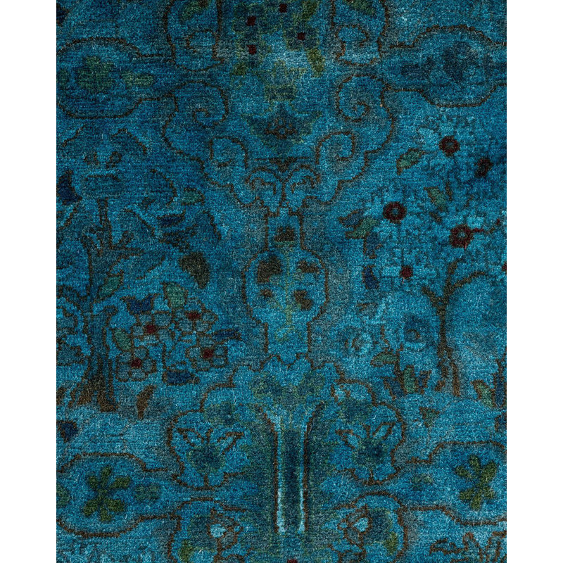 Fine Vibrance One-of-a-Kind 2' 7" X 19' 8" Hand Knotted Area Rug