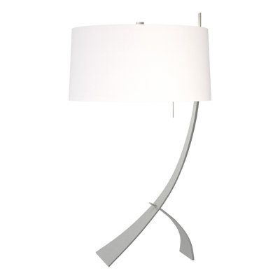Stasis 28.3" Metallic Arched Table Lamp