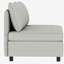 Chenille, salon modulaire avec rangement et canapé-lit, option 2 sections, chenille-20593468