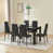 Line Black Leather Chairs#6 is out of stock