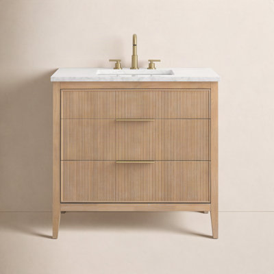 Bilroy 36" Oak Single Bathroom Vanity