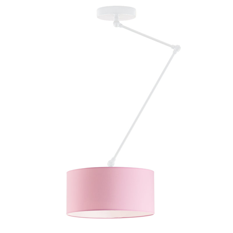 Shiryl 1 - Light Novelty Chandelier, Pink, White