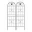Metal Garden Trellis for Climbing Plants, 71 Inch, 2 Pack