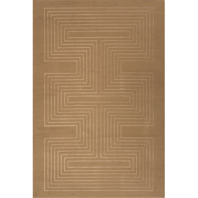 Nuloom Lunavelle Geometric Washable Area Rug