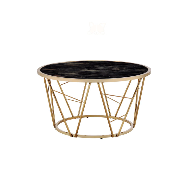 Bundella Glass Top Coffee Table