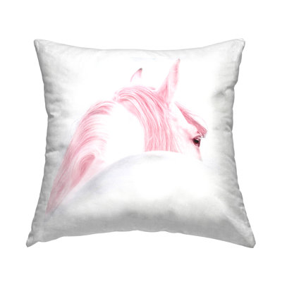 Coussin pastel rose pastel
