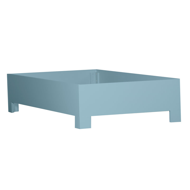 Finn Queen Bed, Pool Blue, Twin, Blue;Teal