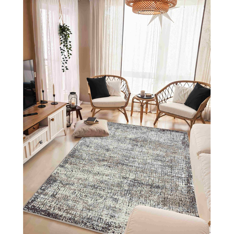 Tapis Mendon DESIGN 9915 - gris, Tapis de couloir 2 pi 8 po x 7 pi 11 po