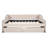 Upholstered Daybed With Two Drawers, Wood Slat Support, Full Size