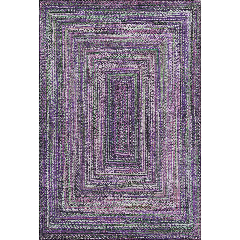 Premium Machine Washable Bucz AMF1725 Geometric Rug, Rectangle 2'6" x 3'10"