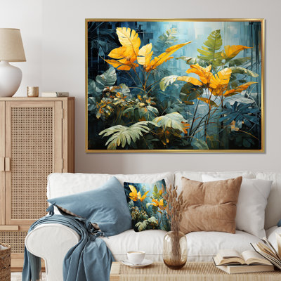 Sons de la jungle II sur toile