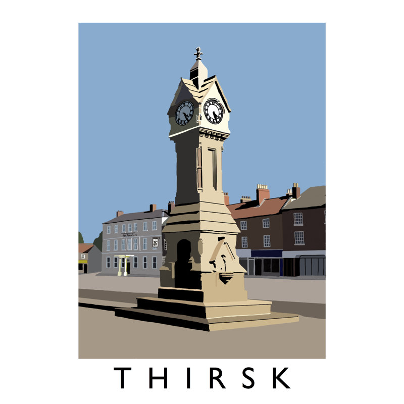 'Thirsk 2' by Richard O'Neil - Print, No Frame, 40 cm H x 30 cm W x 1 cm D