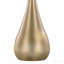 Lampe de table contemporaine 29 po en métal doré avec abat-jour en lin blanc de Grandview Gallery - ensemble de 2