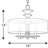 Elia 3 - Light Dimmable Drum Chandelier
