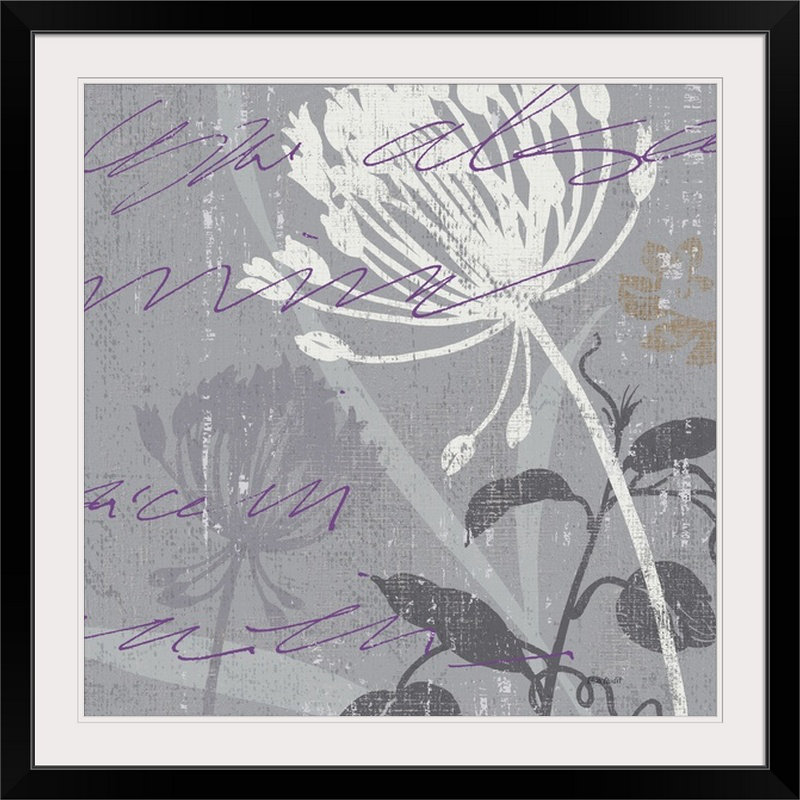 « gray ii » par lisa audit, impression Greenology, H 35 po x l 35 po x P 1,5 po, Toile