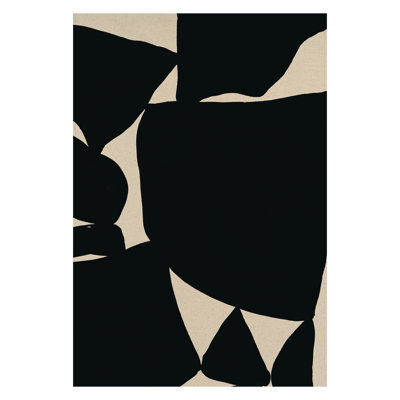 Onyx Formations 4 by Renee Stramel - Wrapped Canvas Painting