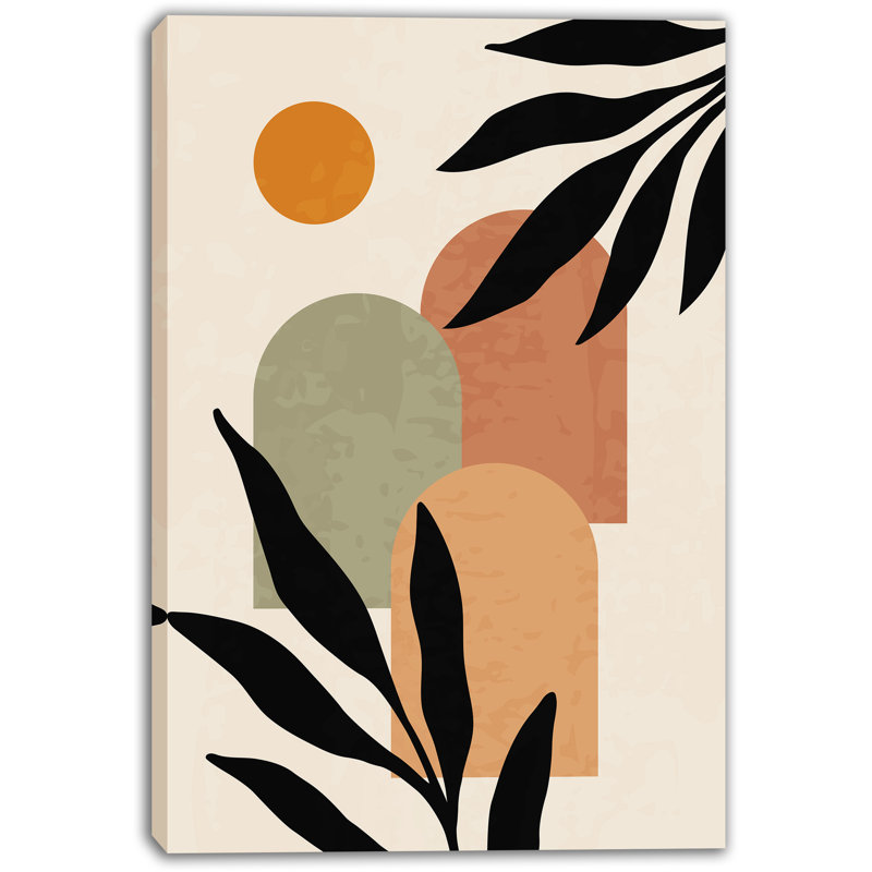 «Arch Botanicals», art mural tendu sur toile, H 16 po x l 12 po x P 1 po