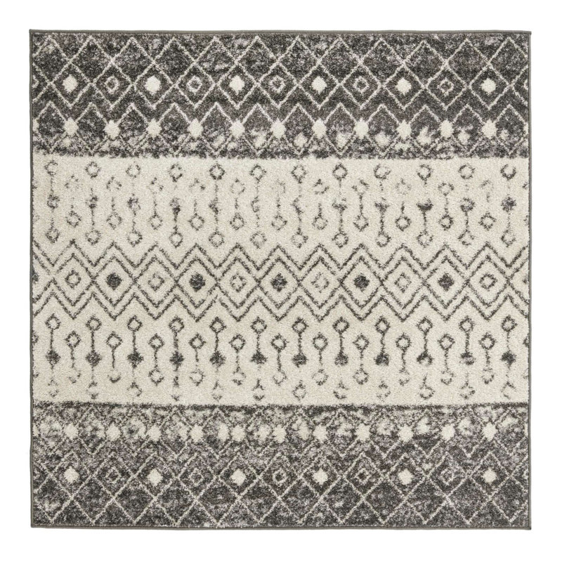 Somerville Geometric Indoor Rug, Square 5'3"