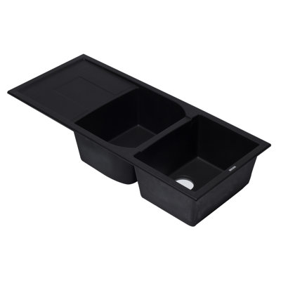 45.69'' L Single Bowl Granite Kitchen Sink