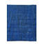 Tapis bleu 4 x 6 Porcaro