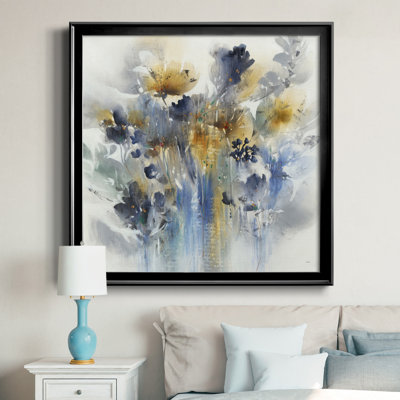 " Indigo Botanical " Painting Print
