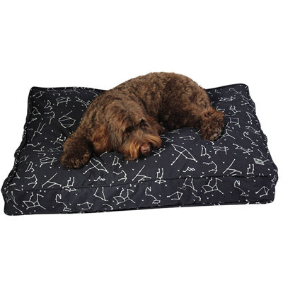 Vonda Geometric Cotton Pet Bed