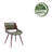 Ayrton Faux Leather Mid-Century Dining Chair-893035048